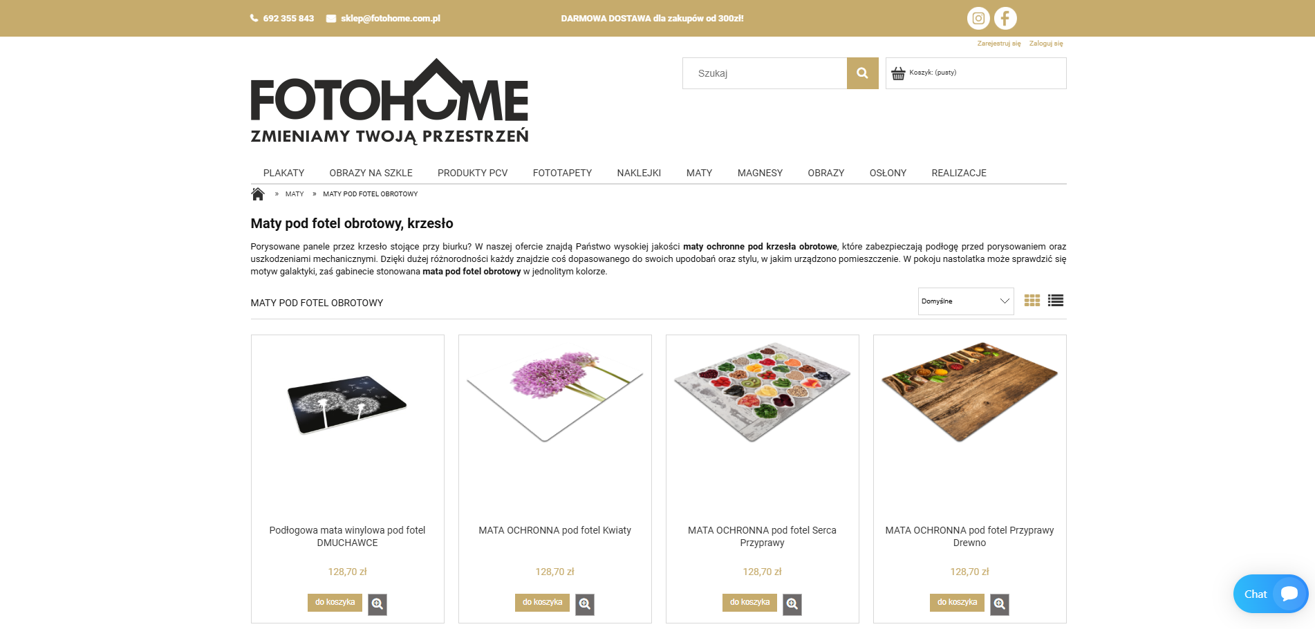 Maty pod fotel - ochrona podłogi, która naprawdę działa