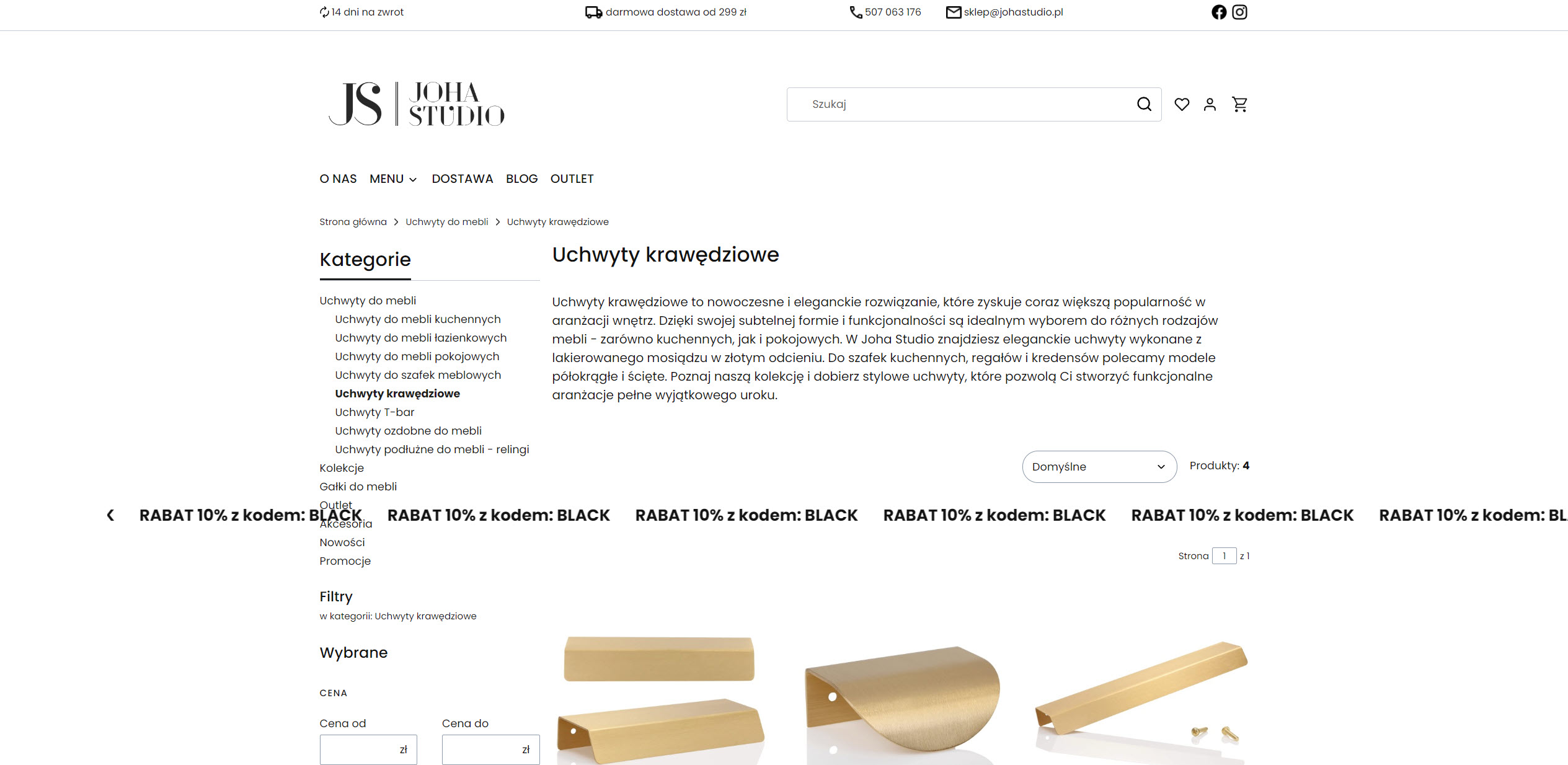 Nowoczesne uchwyty krawędziowe - sposób na designerskie i funkcjonalne wnętrze