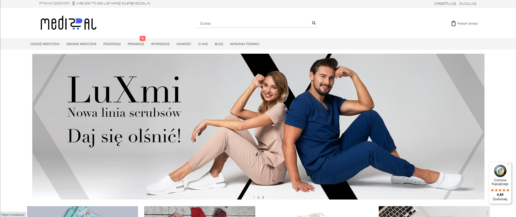 Odzież medyczna dla kosmetologa, stomatologa i fizjoterapeuty - jak dobrać krój do specjalizacji?