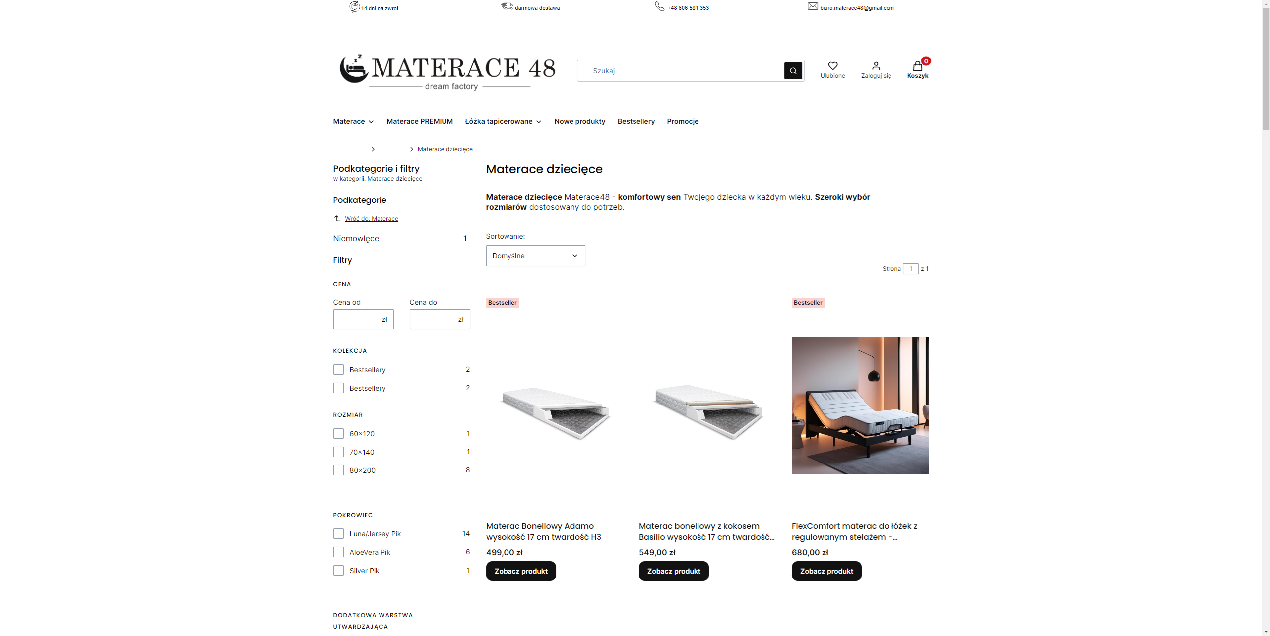 Materac dla dziecka - jaki rozmiar i twardość wybrać, by wspierać zdrowy rozwój?