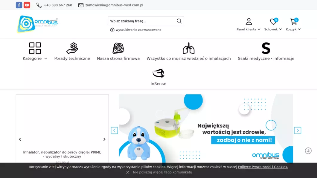 Zrzut ekranu strony
